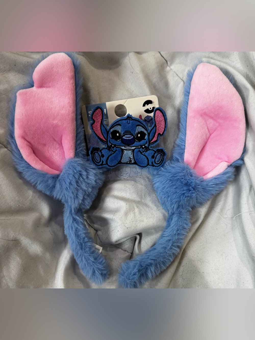 NWT Primark Disney Stitch plush headband ears